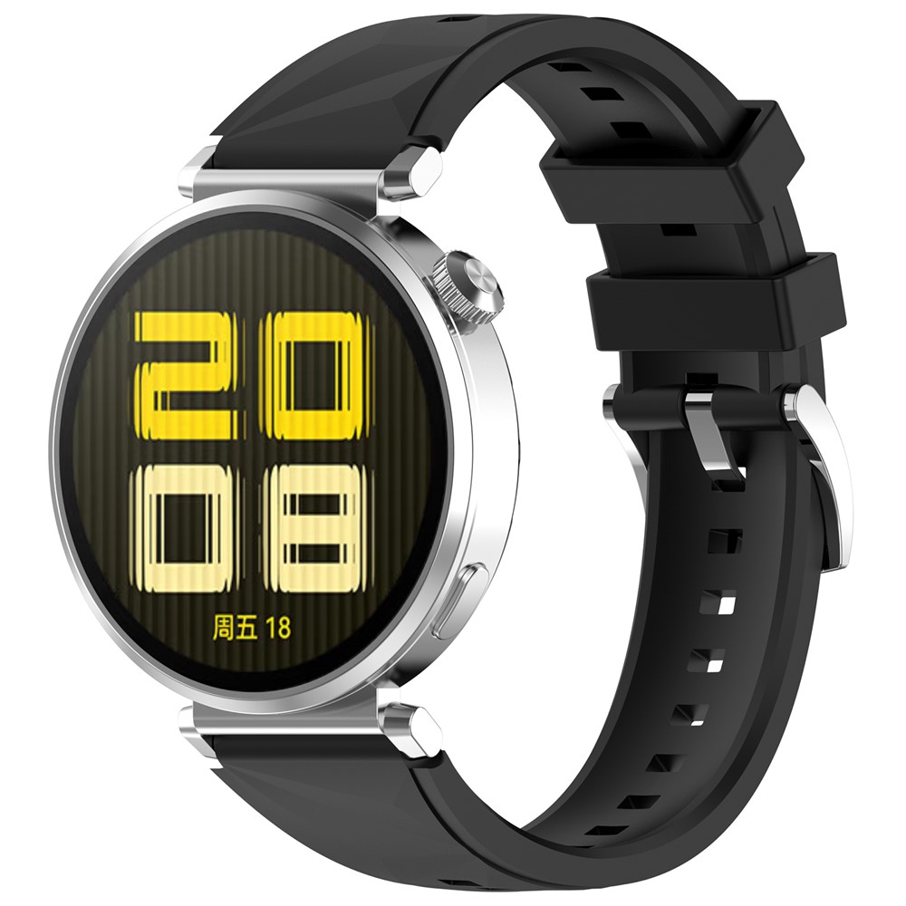  Huawei Watch GT 6/5/4 41 mm/5 Pro 42 mm Armband Silikon Svart