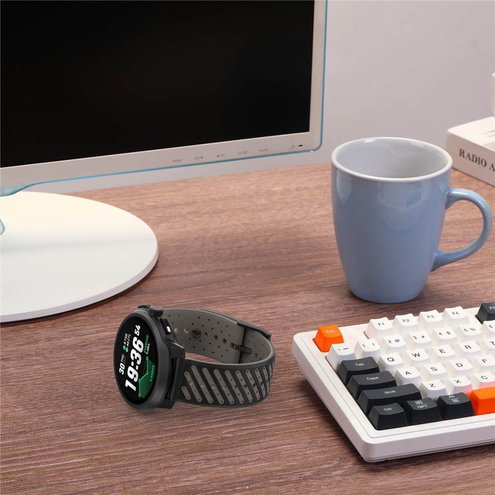  Klockarmband 22 mm Quick Release Silikon Blå