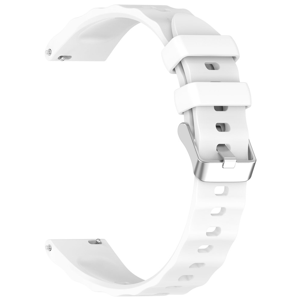  Huawei Watch GT 6 41 mm / 5 Pro 42 mm Armband Silikon Vit