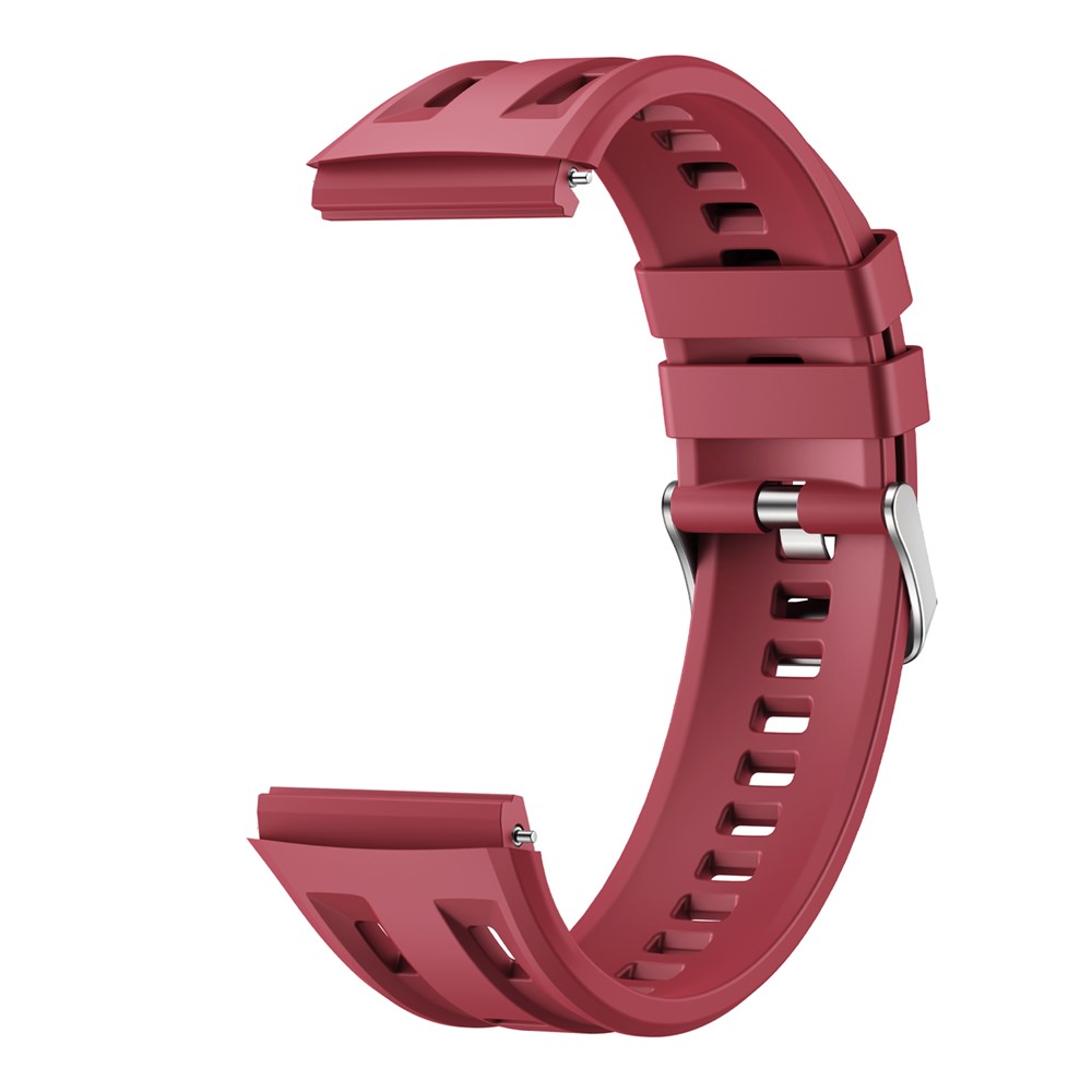  Huawei Watch GT 6 Pro 46 mm Armband FlexSilicone Vinröd
