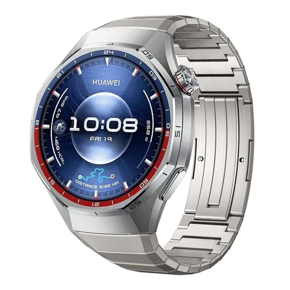  Huawei Watch GT 6 Pro 46 mm Armband Rostfritt Stål Titanium
