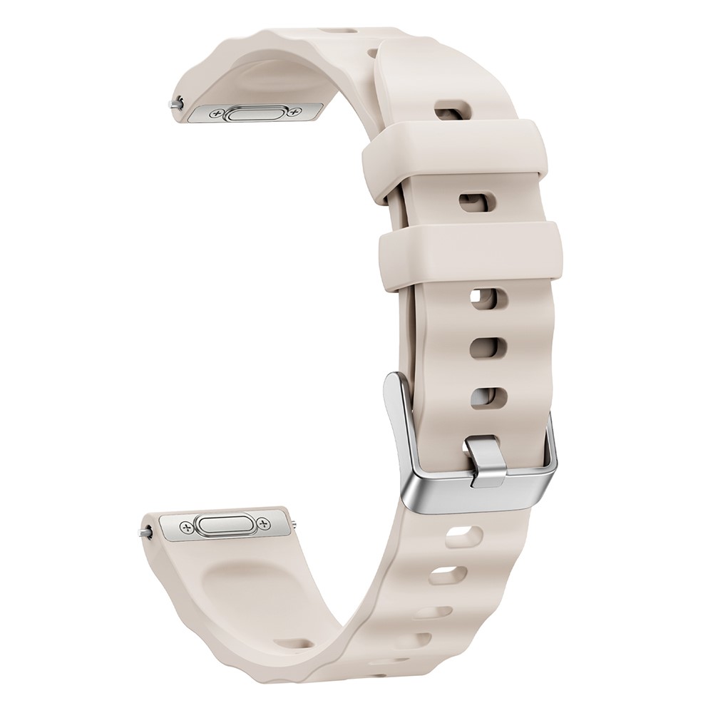  Klockarmband 18 mm Quick Release Wave Silikon Starlight
