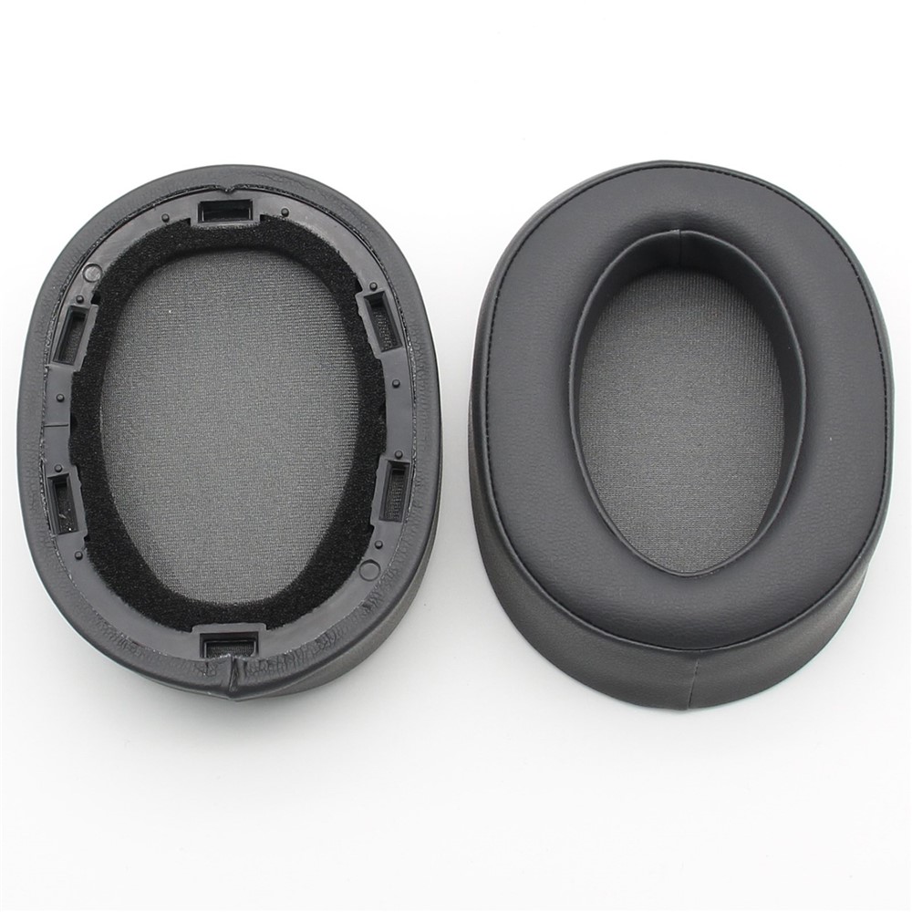  Öronkuddar För Sony MDR-100ABN/WH-H900N Svart