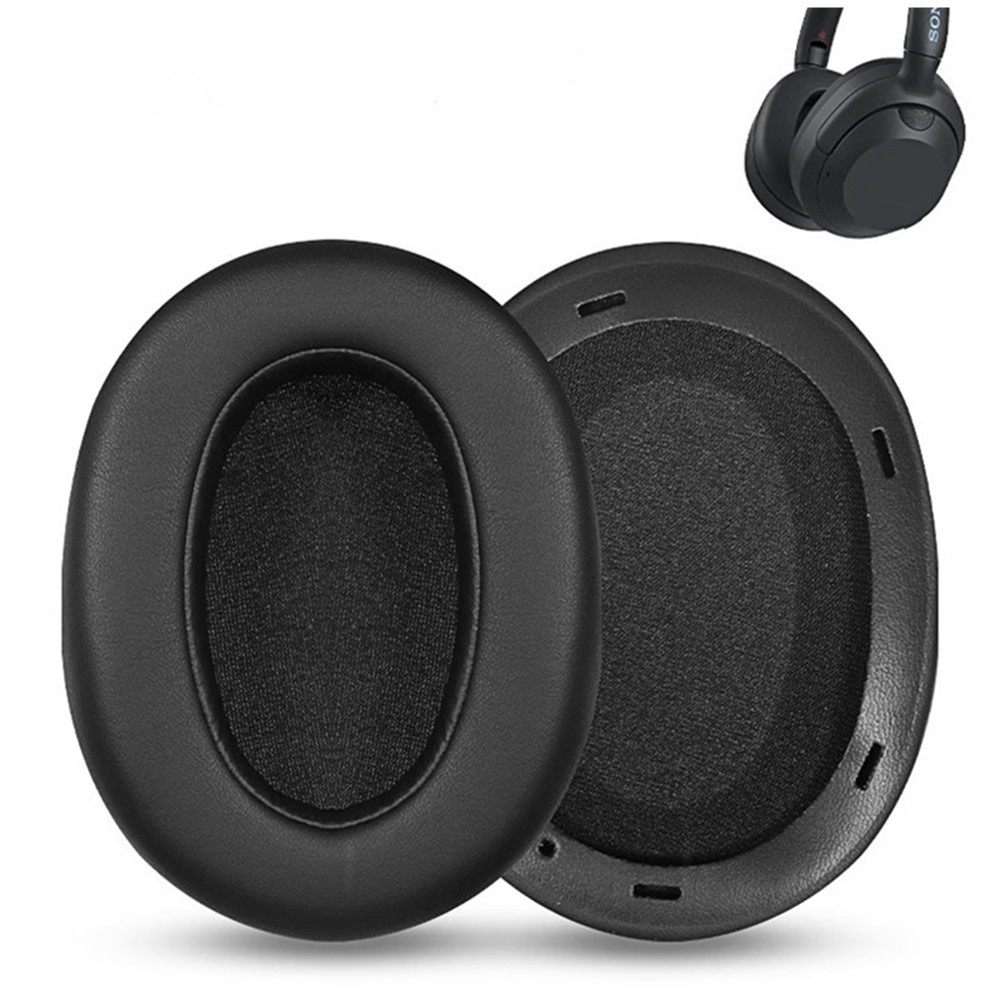  Öronkuddar För Sony ULT Wear WH-ULT900 Läder Svart