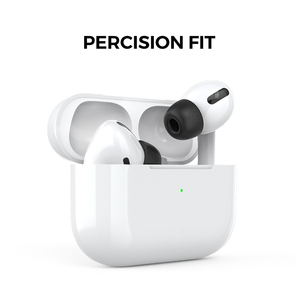 AHASTYLE AHASTYLE 3-PACK AirPods Pro 2/1 Öronpluggar Silikon Svart