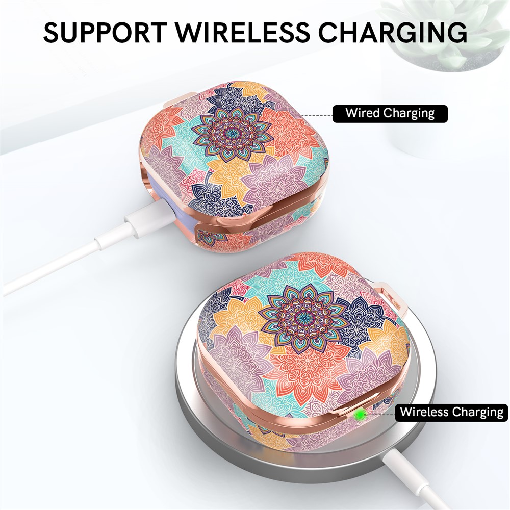AHASTYLE AHASTYLE Galaxy Buds 2/2 Pro/Pro/Live Skal Pattern Mandala