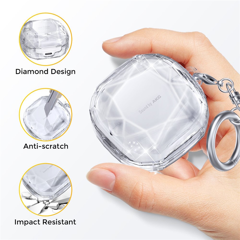 AHASTYLE AHASTYLE Galaxy Buds 2/Pro/Live Skal Diamond Rosa