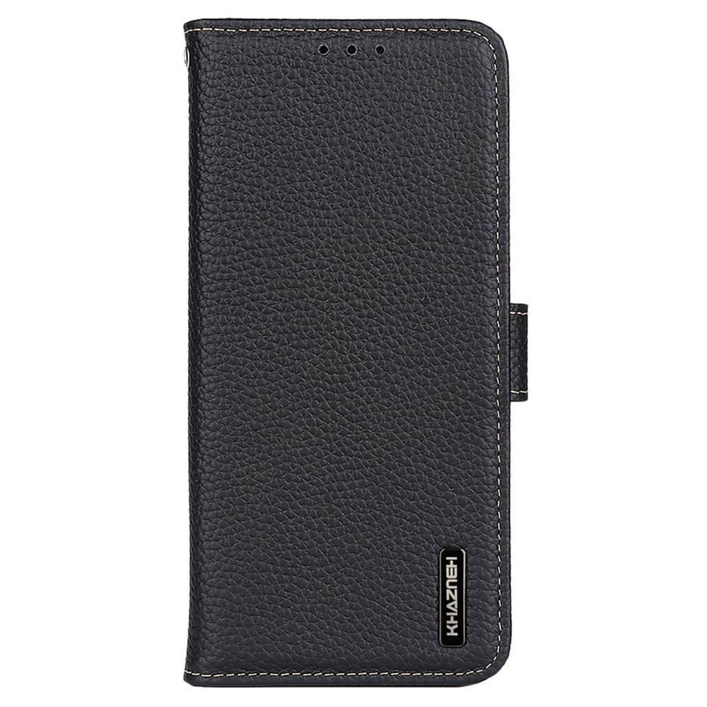 KHAZNEH KHAZNEH Samsung Galaxy S26 Ultra Fodral Äkta Läder Svart
