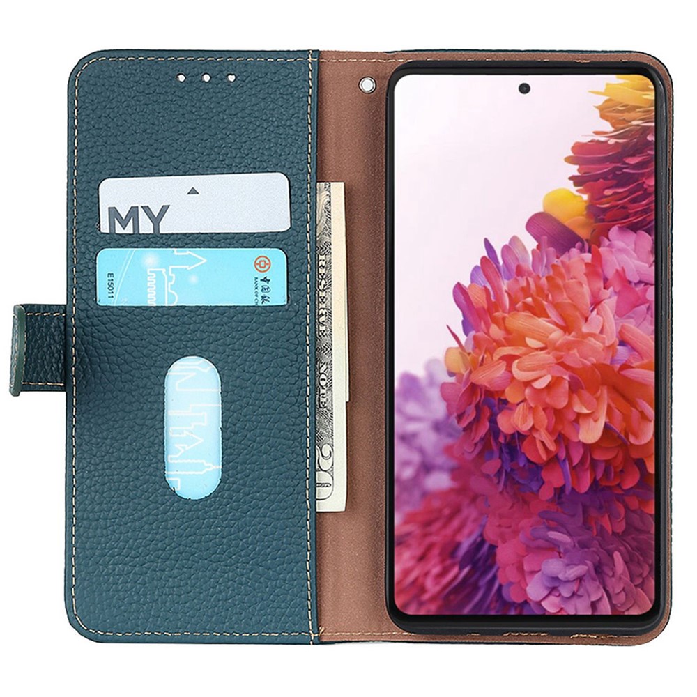 KHAZNEH KHAZNEH Samsung Galaxy S26 Ultra Fodral Äkta Läder Grön