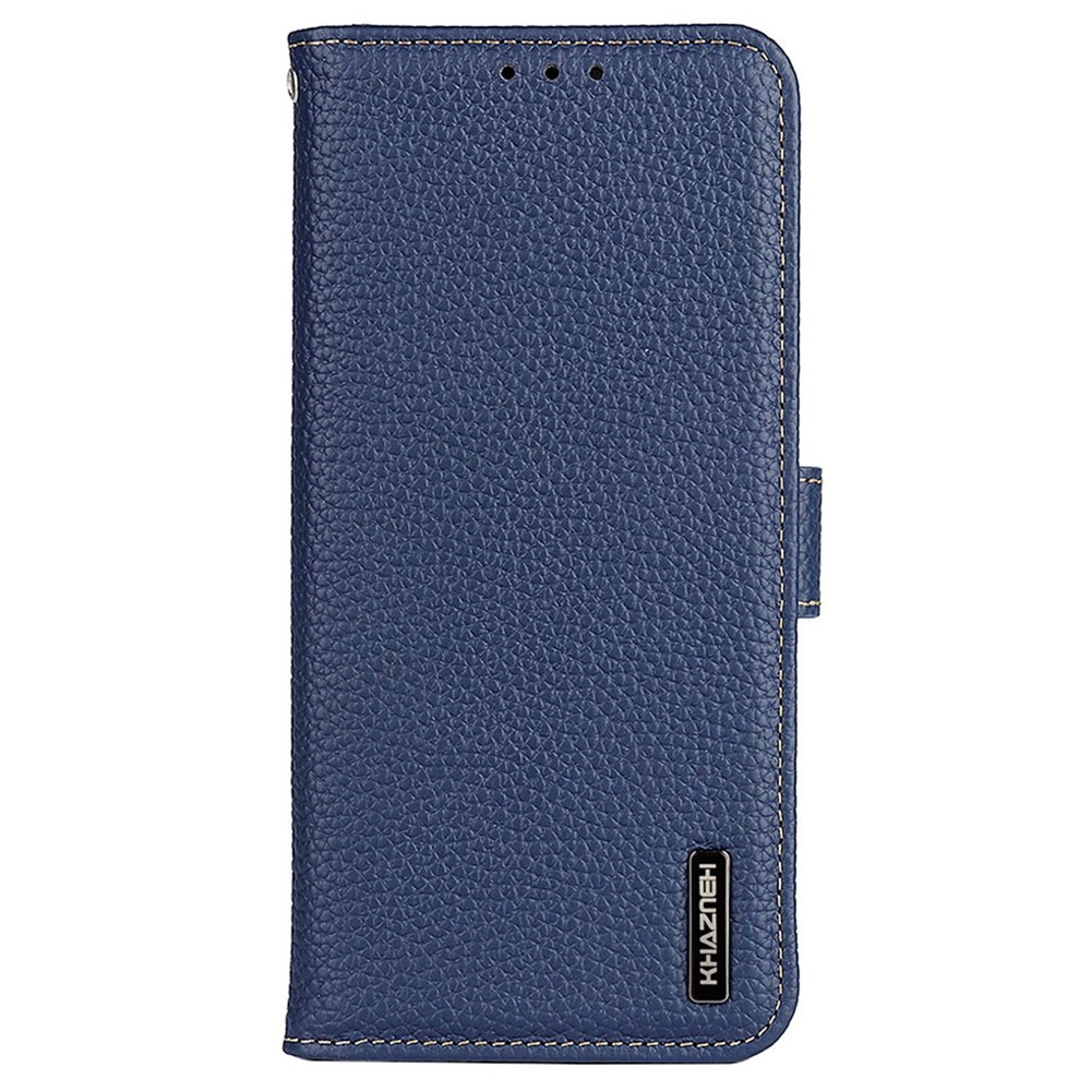KHAZNEH KHAZNEH Samsung Galaxy S26 Ultra Fodral Äkta Läder Blå