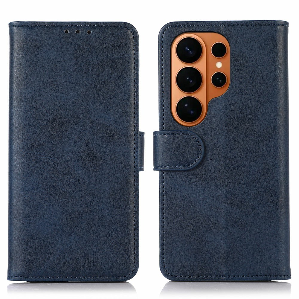  Samsung Galaxy S26 Ultra Fodral Läder Blå
