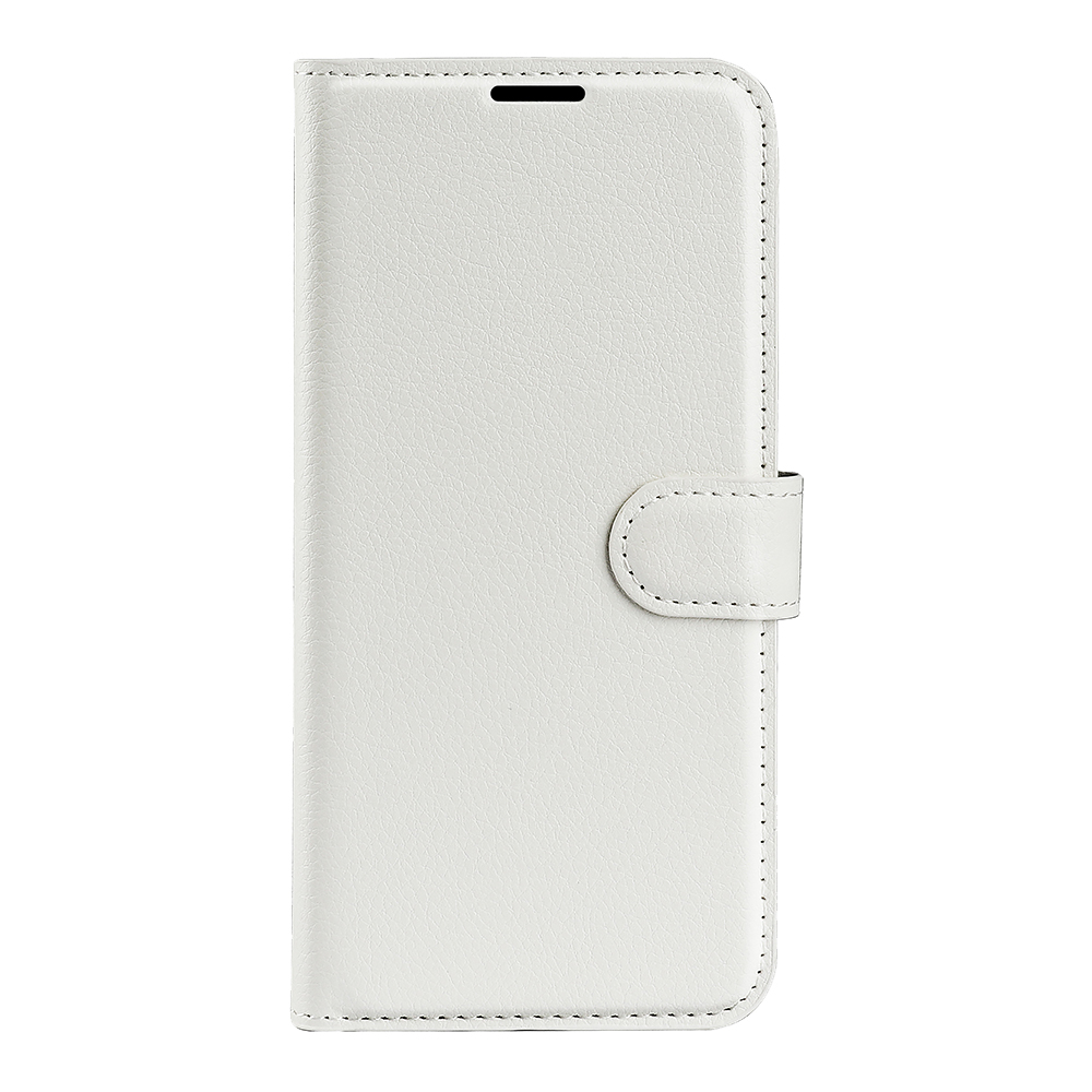  Samsung Galaxy S26 Ultra Fodral Litchi Läder Vit