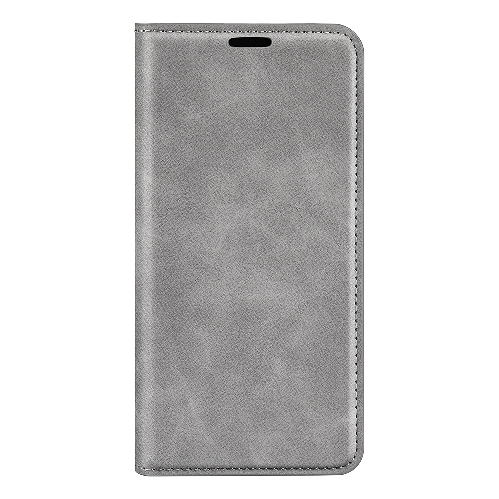  Samsung Galaxy S26 Ultra Fodral Flip Skin Touch Läder Grå