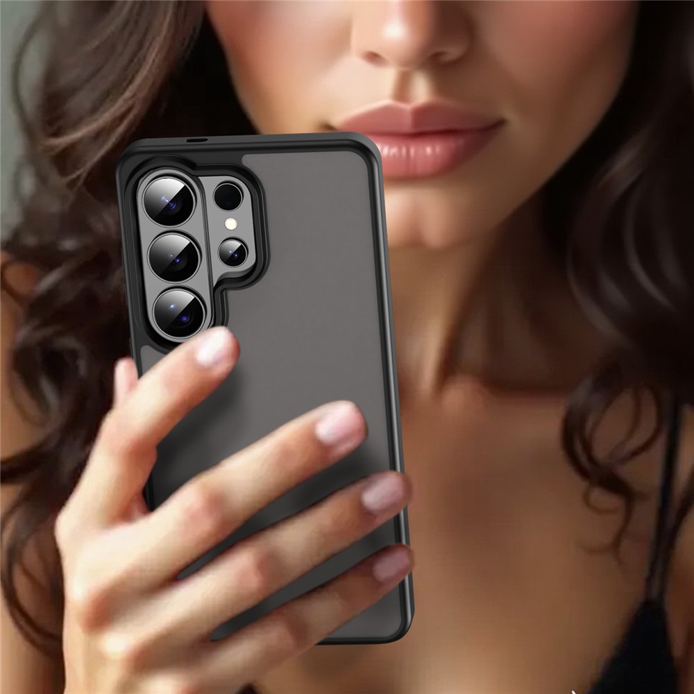  Samsung Galaxy S26 Ultra Skal Skin Touch Matt Svart