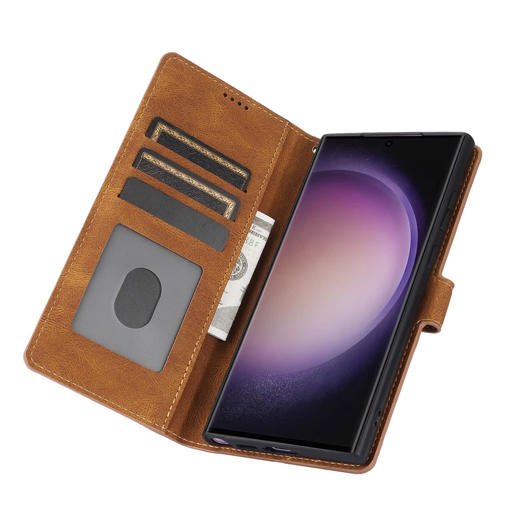 Samsung Galaxy S26 Ultra Fodral Läder Brun