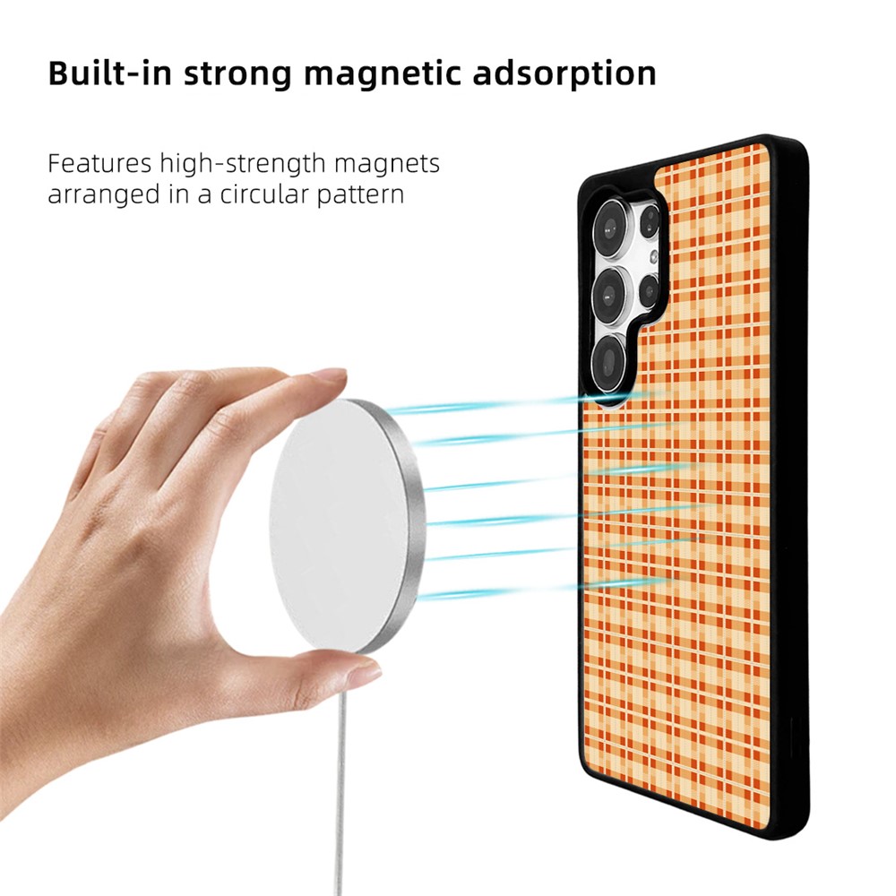 EYCASE EYCASE Samsung Galaxy S26 Ultra Skal MagSafe Grid Series