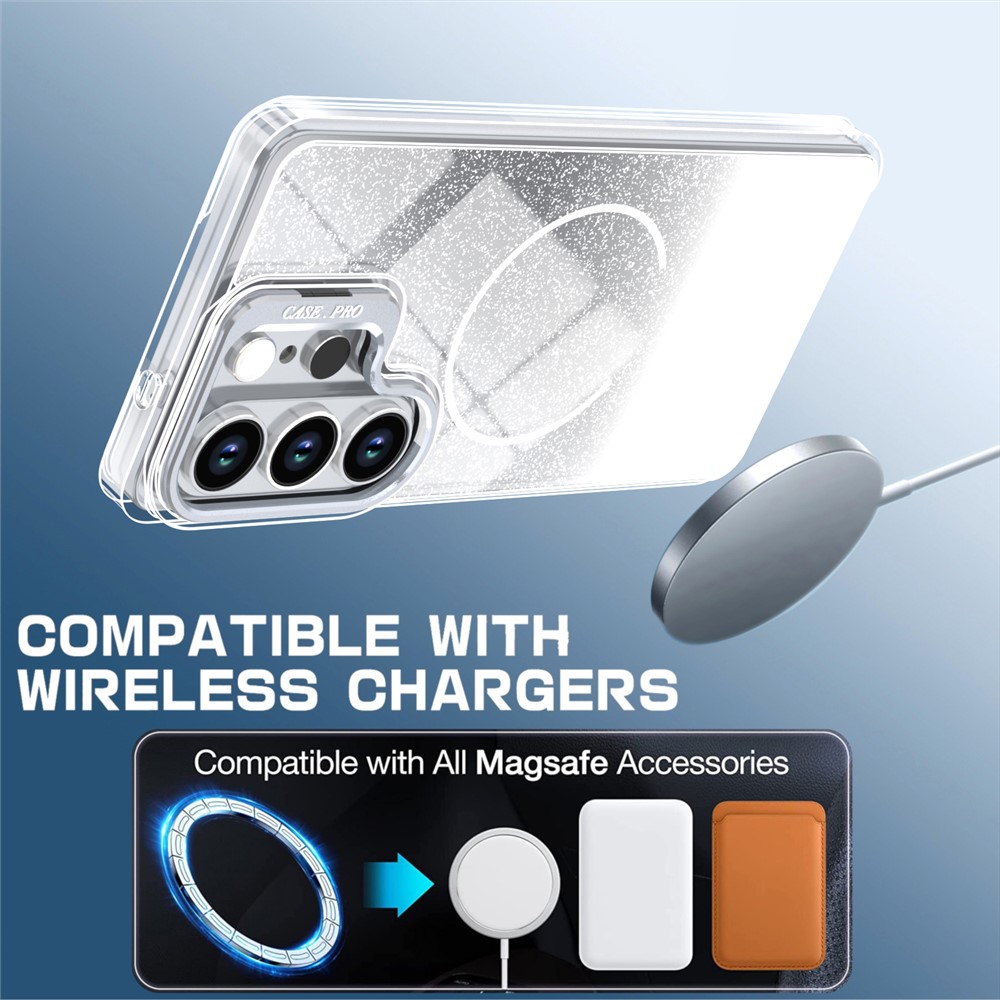  Samsung Galaxy S26 Ultra Skal MagSafe Gradient Glitter