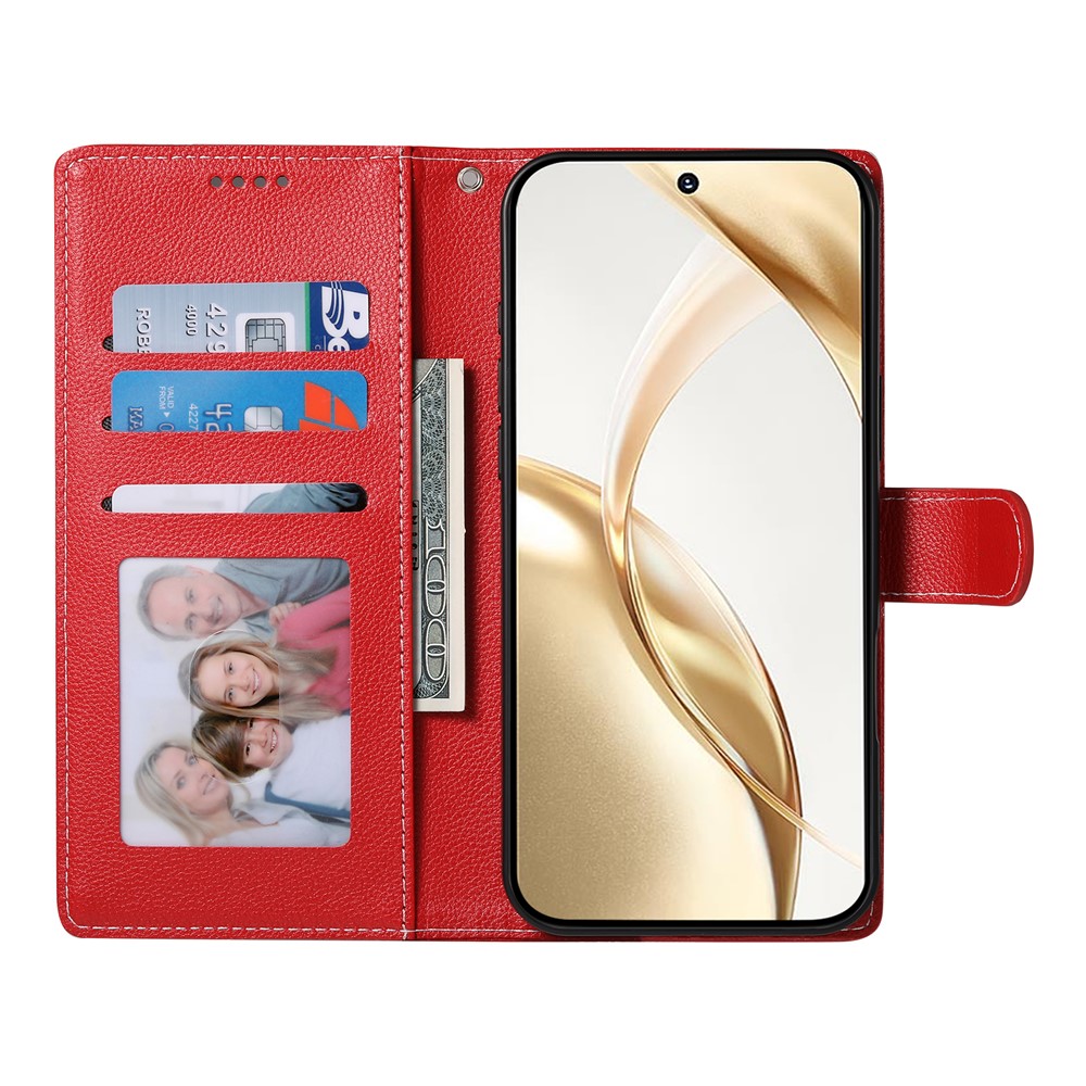  Samsung Galaxy S26 Ultra Plånboksfodral Läder Röd