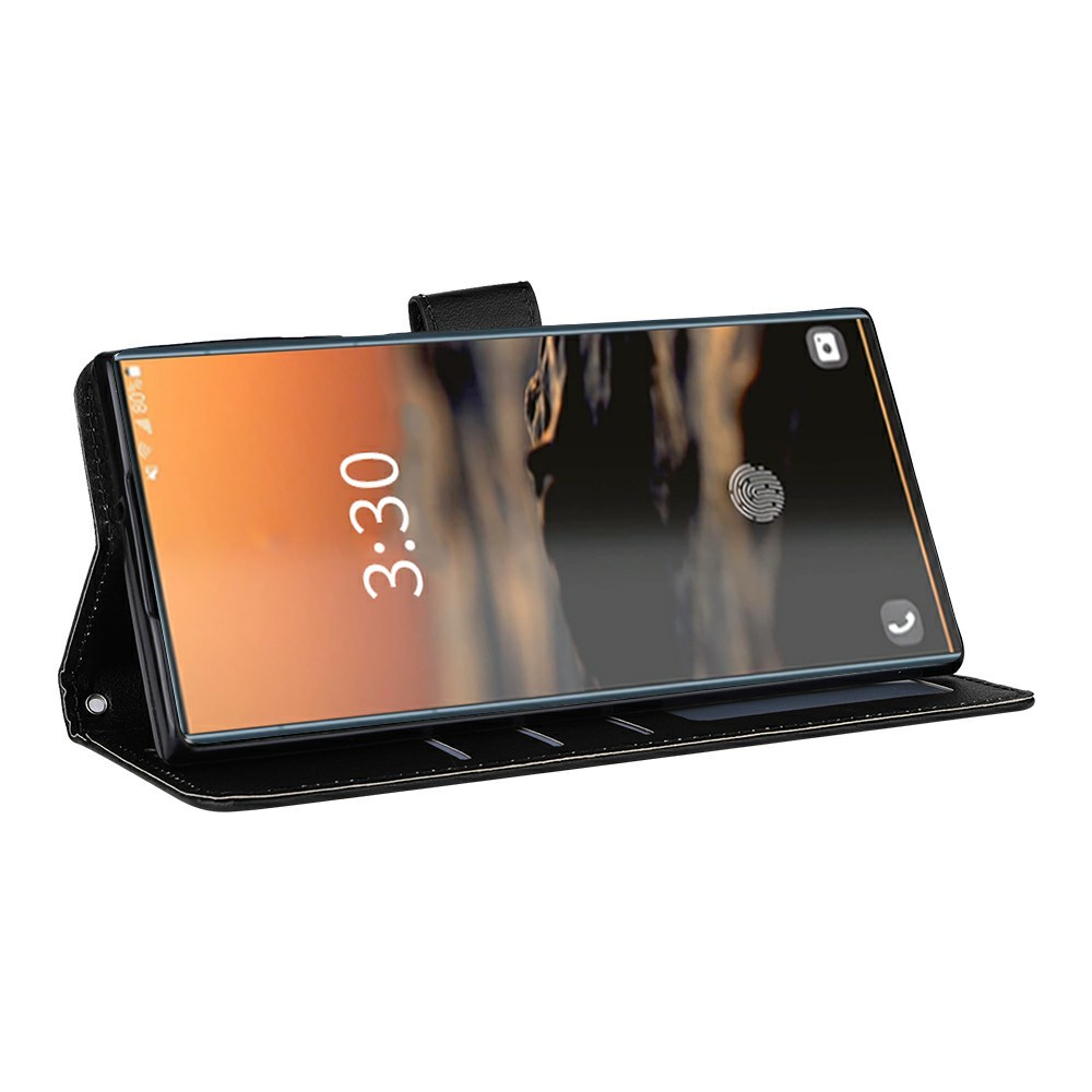  Samsung Galaxy S26 Ultra Fodral Läder Svart