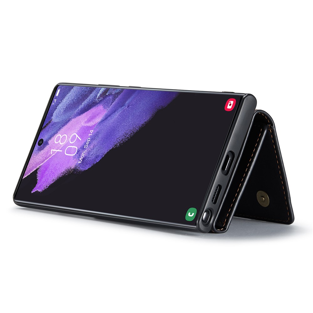 DG.MING DG.MING Galaxy S26 Ultra 2in1 Skal Med Avtagbart Kortfack Svart