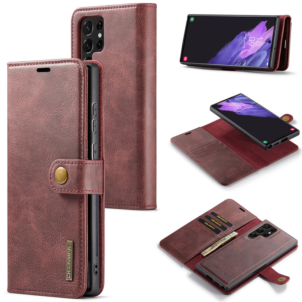 DG.MING DG.MING Galaxy S26 Ultra 2in1 Magnet Fodral / Skal Röd