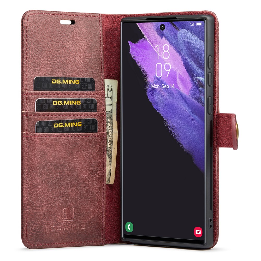 DG.MING DG.MING Galaxy S26 Ultra 2in1 Magnet Fodral / Skal Röd