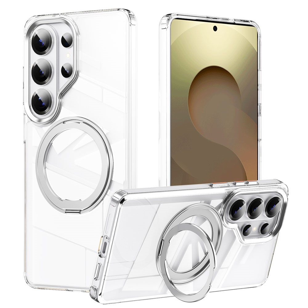  Samsung Galaxy S26 Ultra Skal MagSafe Kickstand Silver