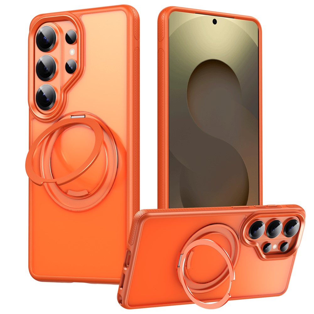  Samsung Galaxy S26 Ultra Skal MagSafe Kickstand Orange
