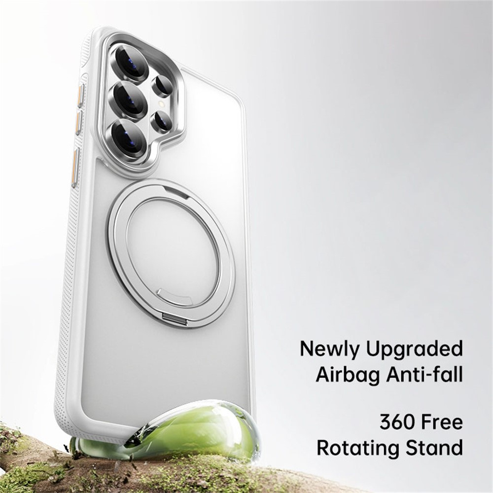  Samsung Galaxy S26 Ultra Skal MagSafe Kickstand Vit
