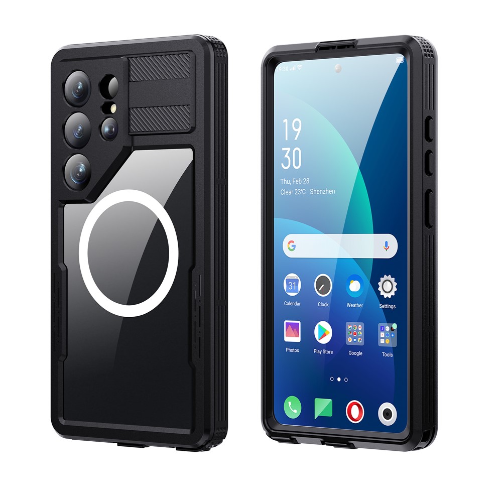 REDPEPPER REDPEPPER Galaxy S26 Ultra Skal MagSafe Vattentätt IP68 Svart
