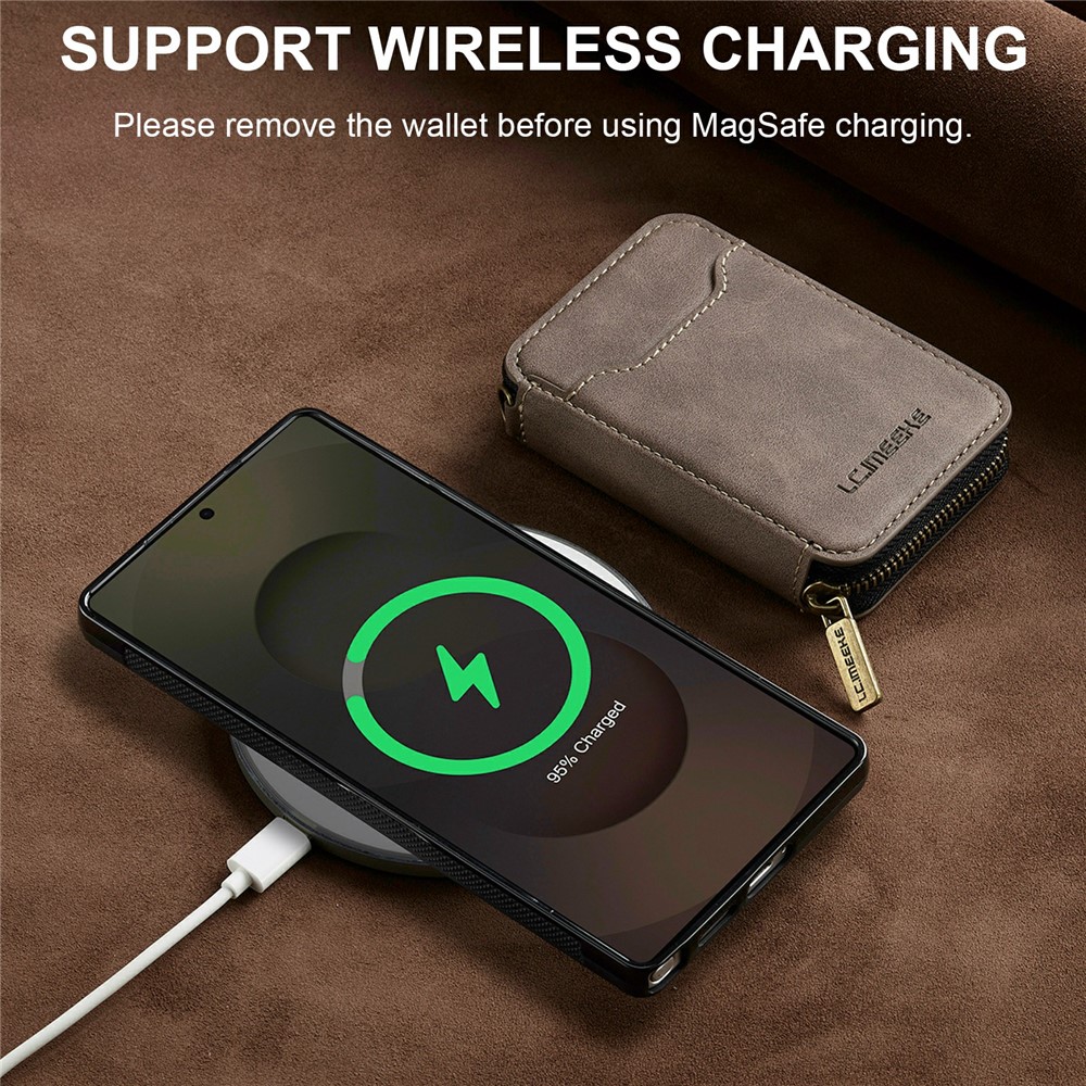LC.IMEEKE LC.IMEEKE Samsung Galaxy S26 Ultra Skal Avtagbar Korthållare