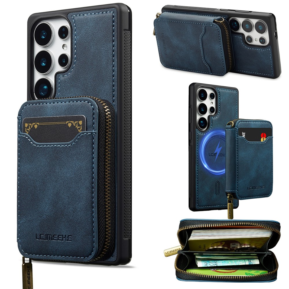 LC.IMEEKE LC.IMEEKE Samsung Galaxy S26 Ultra Skal Avtagbar Korthållare