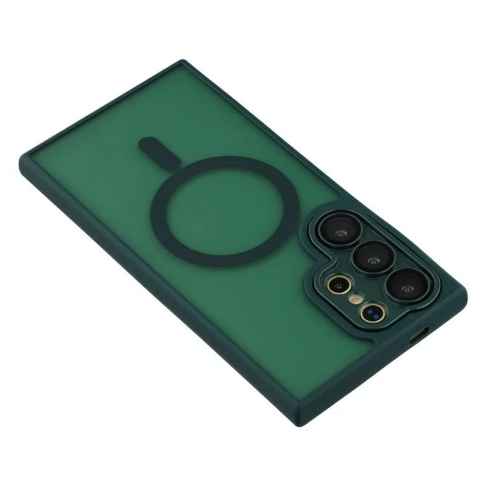 WANLONFENG WANLONFENG Galaxy S26 Ultra Skal MagSafe Shockproof Grön
