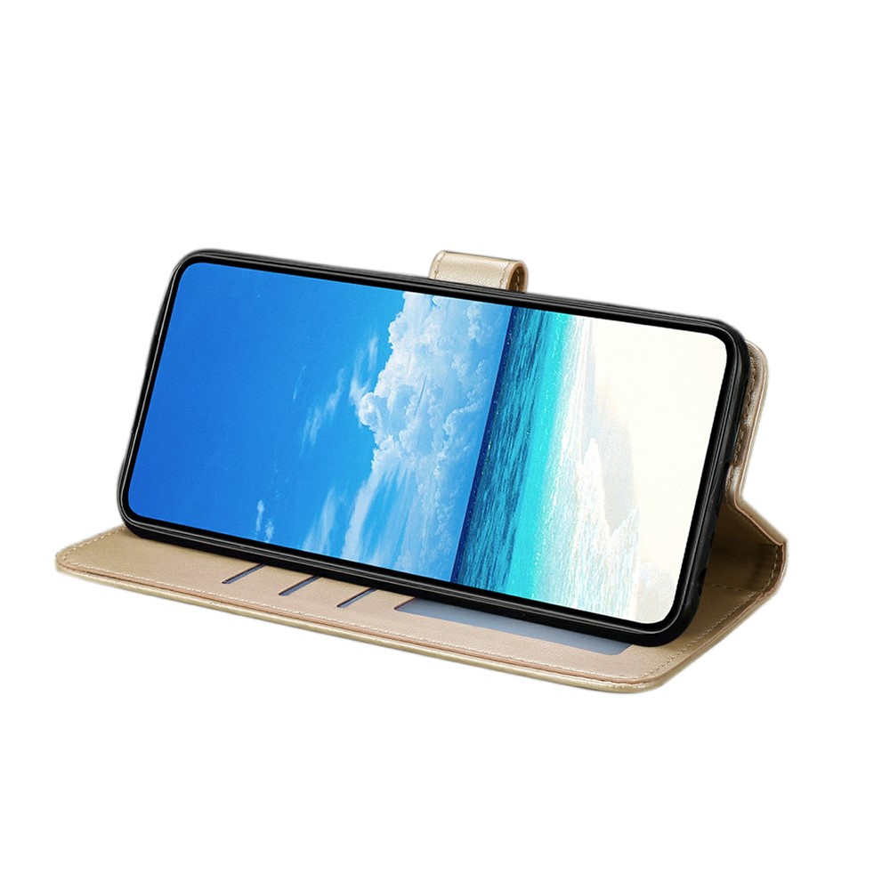  Samsung Galaxy S26 Fodral Fjäril Tryck Guld