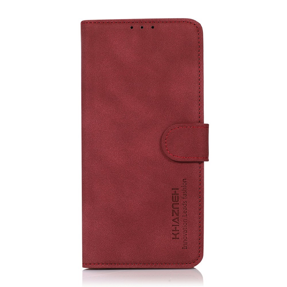 KHAZNEH KHAZNEH Samsung Galaxy S26 Fodral Läder Röd