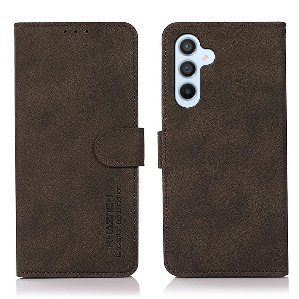 KHAZNEH KHAZNEH Samsung Galaxy S26 Fodral Läder Brun