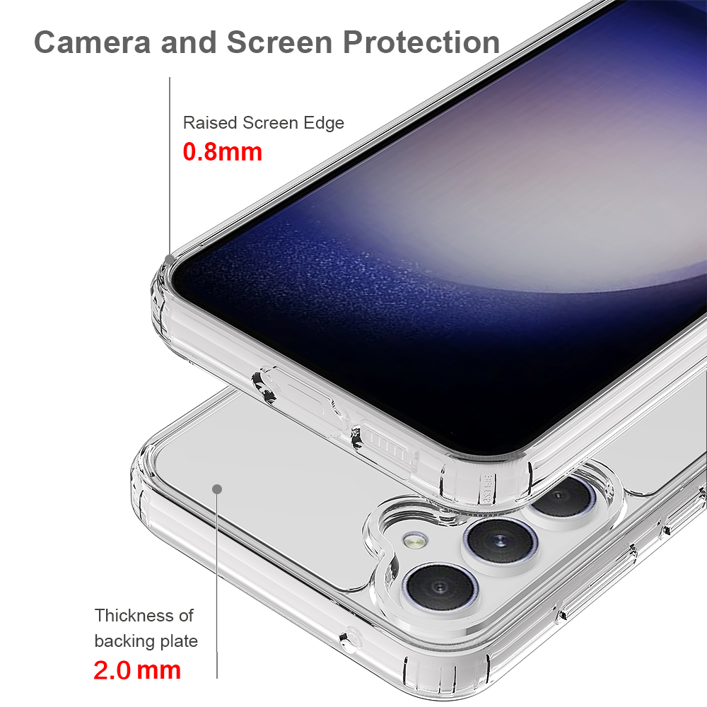  Samsung Galaxy S26 Skal Hybrid Transparent