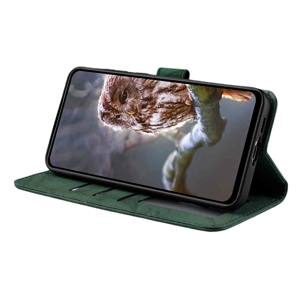  Samsung Galaxy S26 Fodral Fjäril Tryck Grön