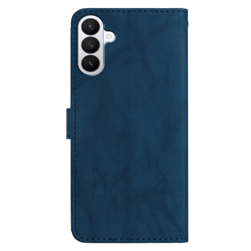  Samsung Galaxy S26 Fodral Fjäril Tryck Blå