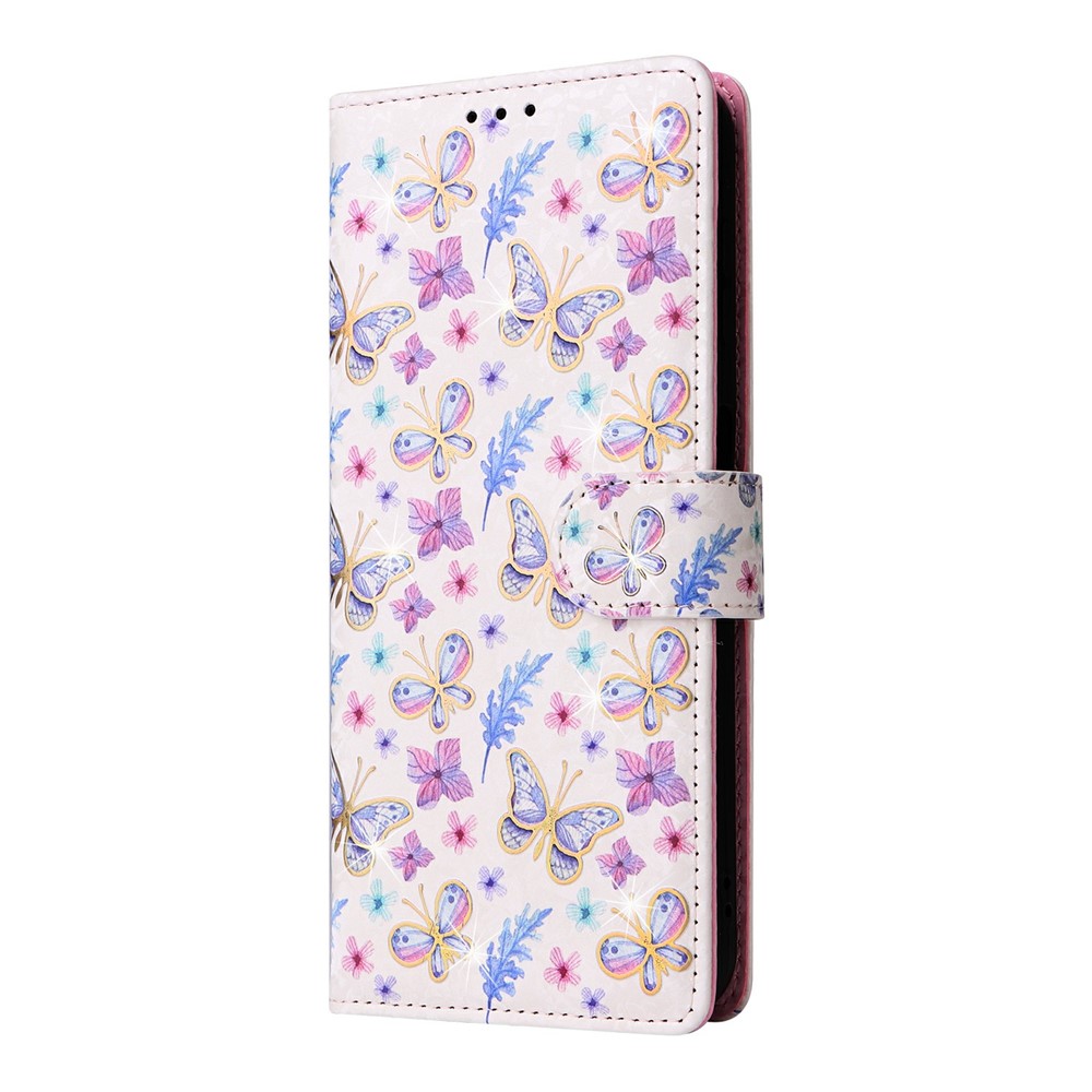  Samsung Galaxy S26 Fodral RFID Fjärilar / Blommor