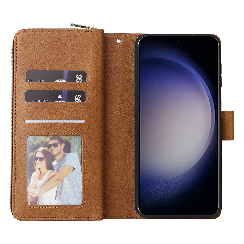  Samsung Galaxy S26 Fodral Multifunktionellt Brun