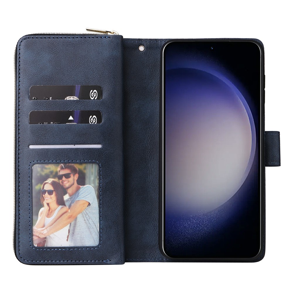  Samsung Galaxy S26 Fodral Multifunktionellt Blå
