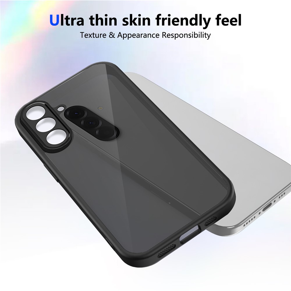  Samsung Galaxy S26 Skal Hybrid Transparent / Svart