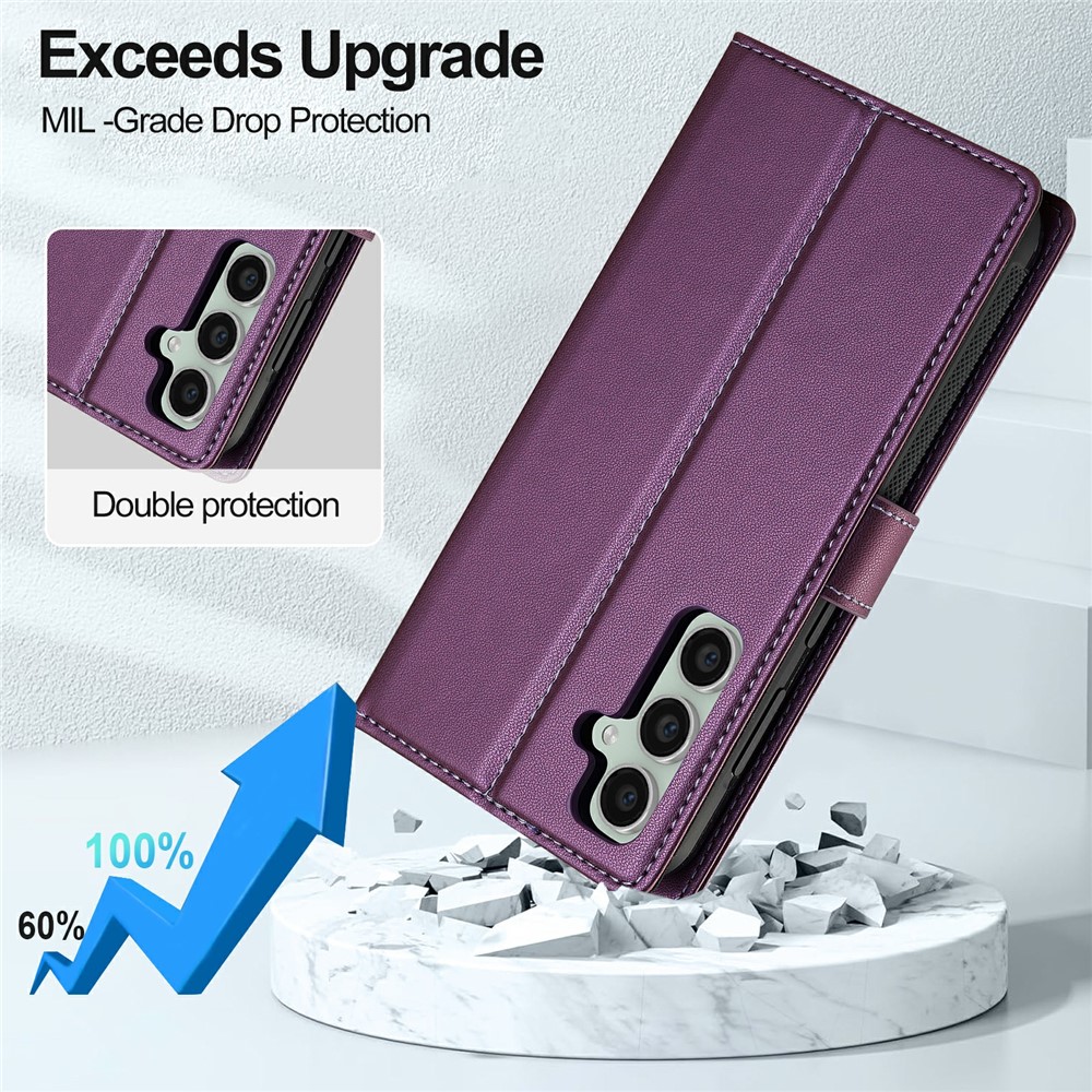 LC.IMEEKE LC.IMEEKE Samsung Galaxy S26 2in1 Magnet Fodral/Skal