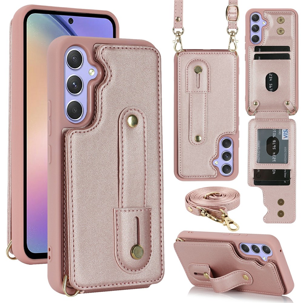 LC.IMEEKE Samsung Galaxy S26 Skal Multifunktionellt Läder