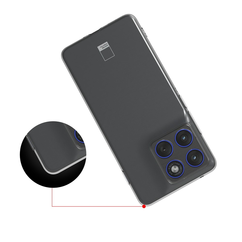  Motorola Edge 70 Skal Shockproof TPU Transparent