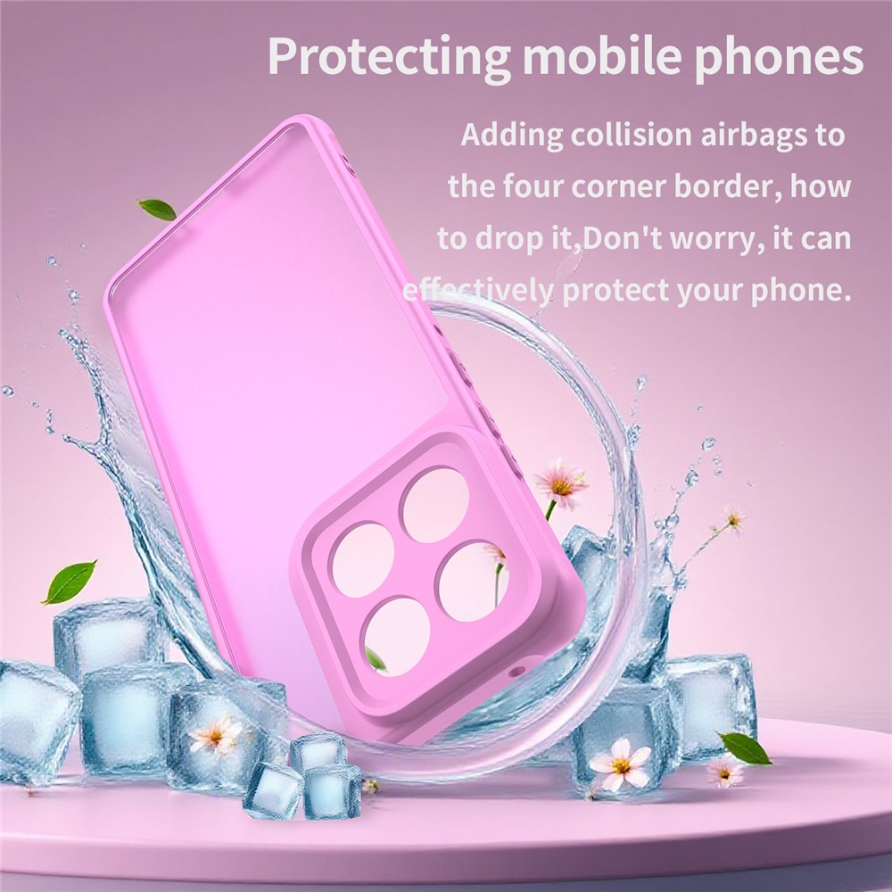  Motorola Edge 70 Skal Hybrid Rosa