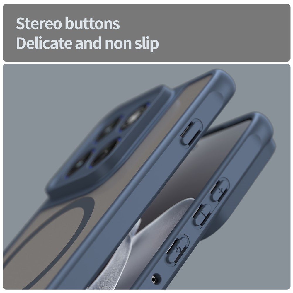  Motorola Edge 70 Skal MagSafe Hybrid Blå