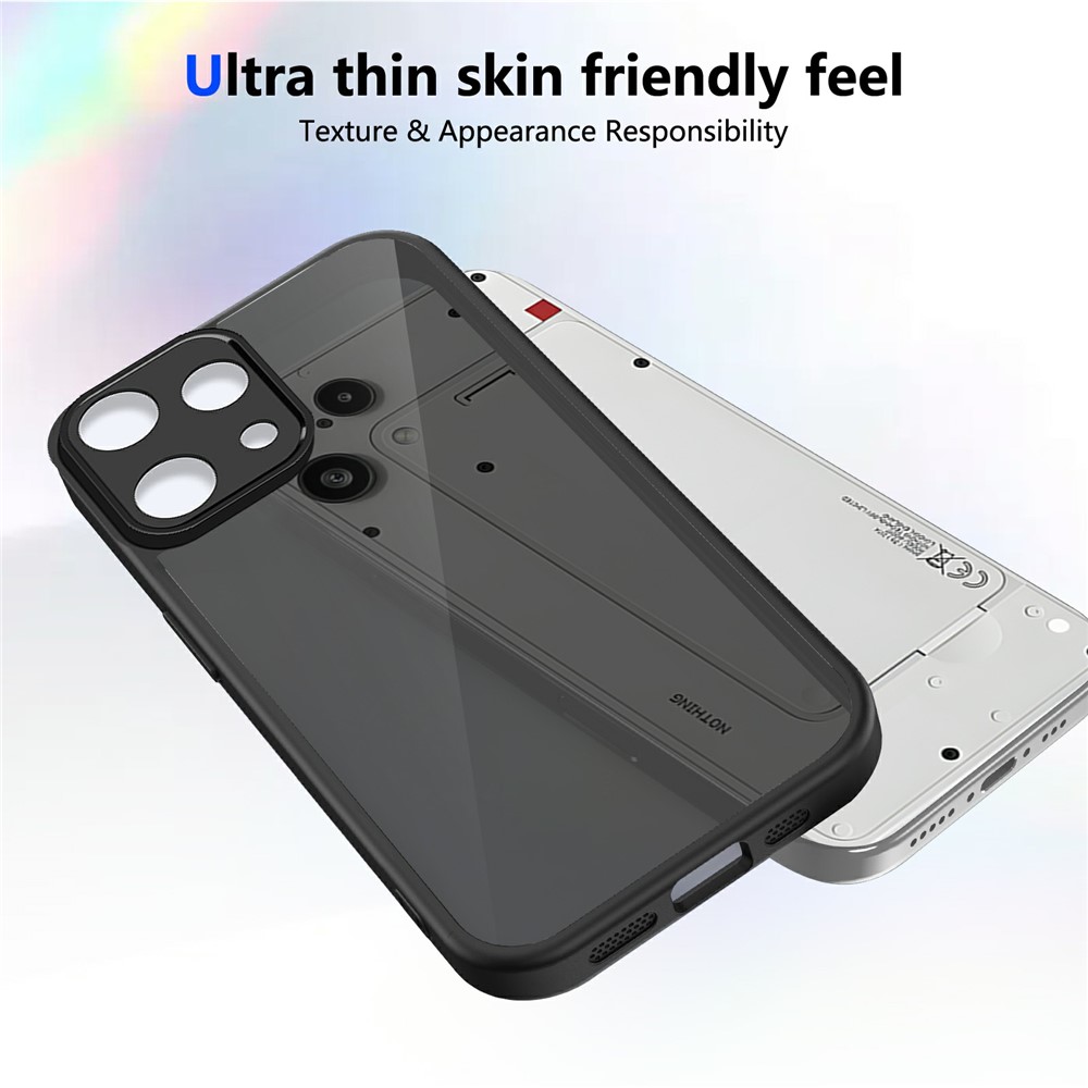  Nothing Phone 3a Lite Skal Hybrid Transparent / Svart