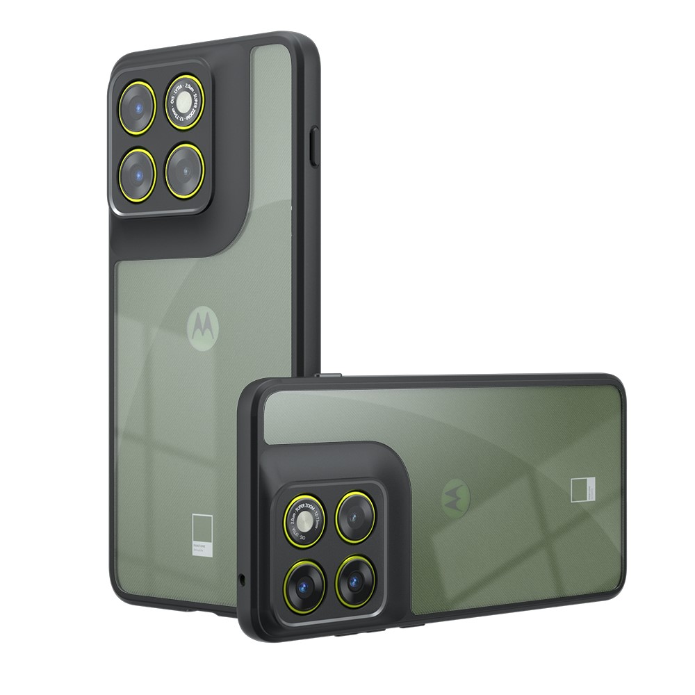  Motorola Edge 70 Skal MagSafe Hybrid Transparent / Svart